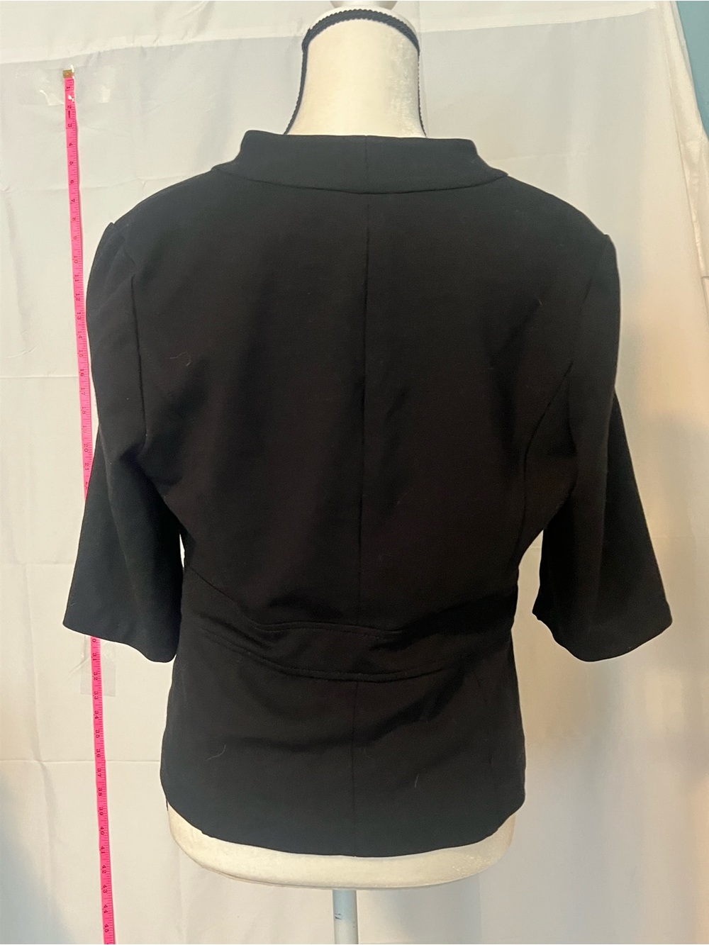 Semantiks Black Three-Button Tailored Blazer - Picture 4 of 9